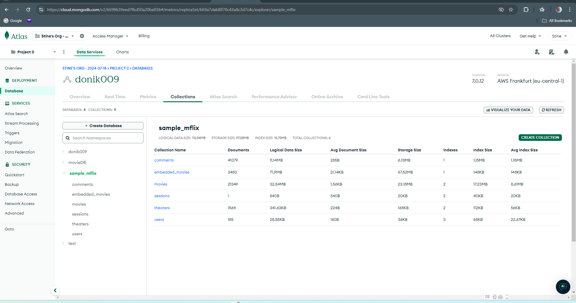 Movie API Screenshot